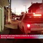 Pasó en la tarde en Morelia: lo hieren en espalda con arma blanca